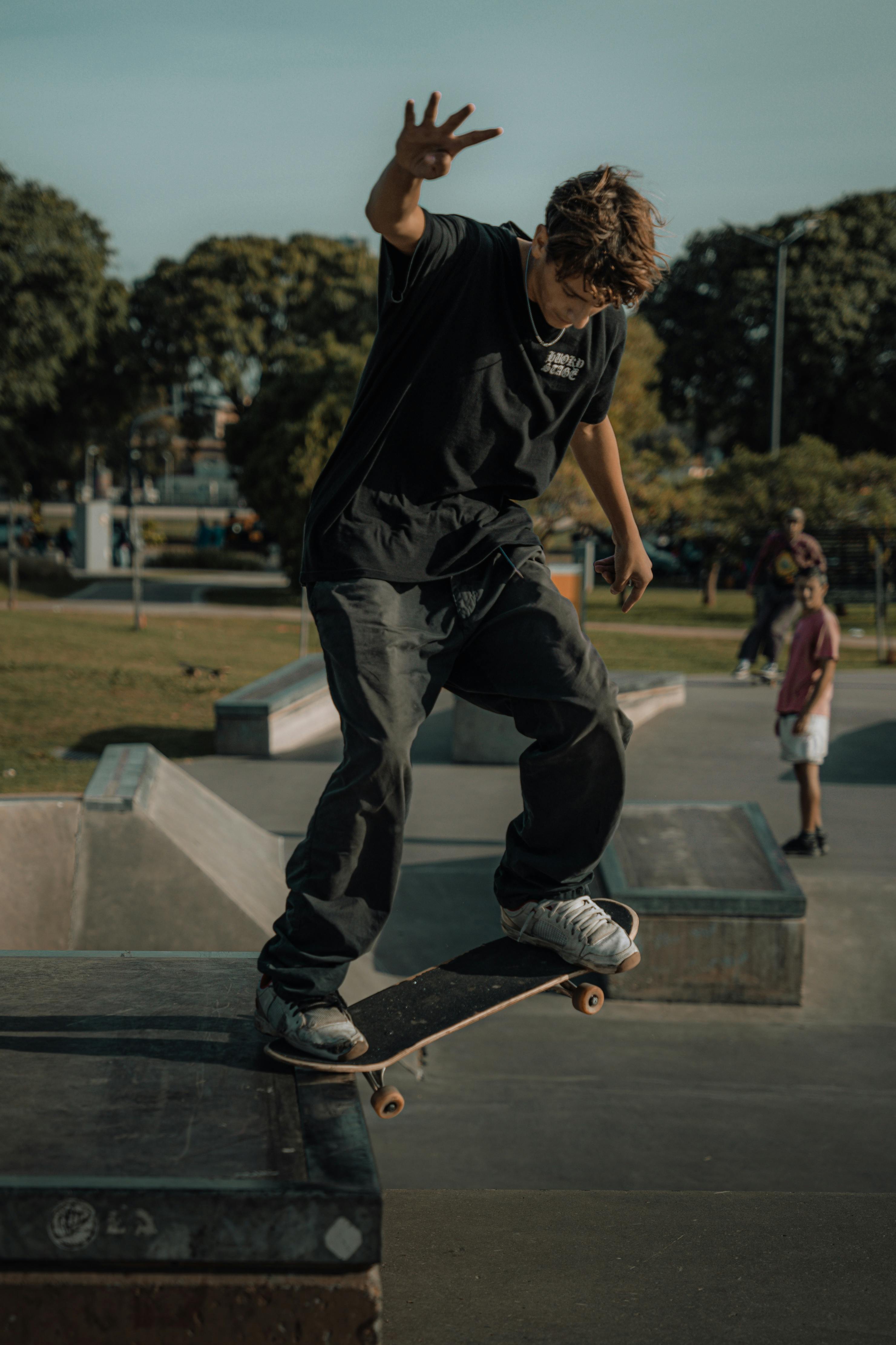 Concrete skatepark construction
